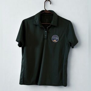 Women's Chubb Classic PGA TOUR Champions Golf Polo Shirt Green Sz LG PTP 20"